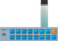 PVC / PC / PET PCB Keyboard Membrane Switch Embossed Rich Colors Heat Resisting