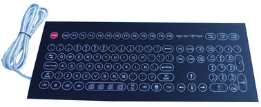 Compact IP65 waterproof Industrial Membrane Keyboard / washable computer keyboard
