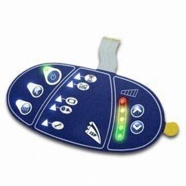 Waterproof Backlit Membrane Switch Panels 
