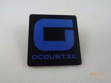 3C Electronic Eco - friendly Metal Nameplate With Color Printing LOGO Sticker