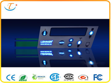 LED Light Backlit Membrane Switch Clear Window For Medical Device